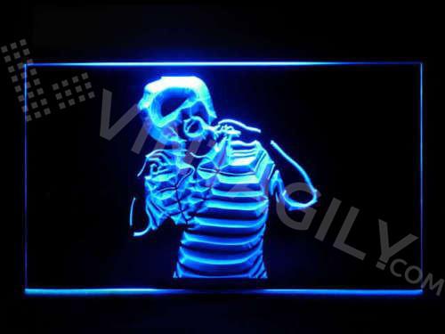 Mac Dre LED Neon Sign Electrical - Blue - TheLedHeroes