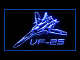 Macross VF25 LED Sign - Blue - TheLedHeroes