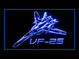 Macross VF25 LED Neon Sign USB - Blue - TheLedHeroes