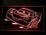 McQueen Car LED Neon Sign Electrical - Red - TheLedHeroes