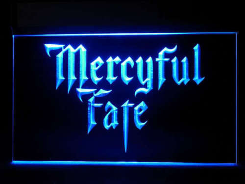 FREE Mercyful Fate LED Sign - Blue - TheLedHeroes