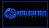 Metal Gear Solid Peace Walker LED Neon Sign Electrical - Blue - TheLedHeroes