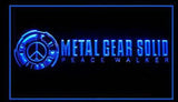 Metal Gear Solid Peace Walker LED Neon Sign USB - Blue - TheLedHeroes