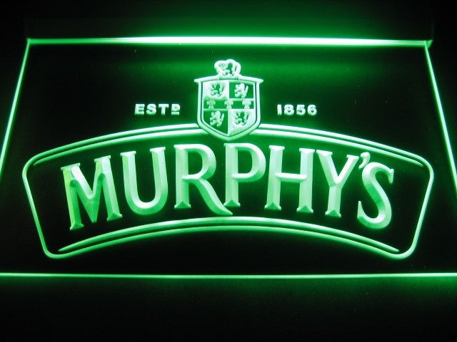Murphy's Irish Stout LED Sign - Green - TheLedHeroes
