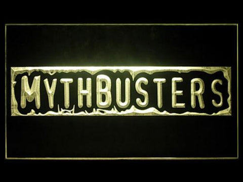 MythBusters LED Neon Sign USB - Yellow - TheLedHeroes
