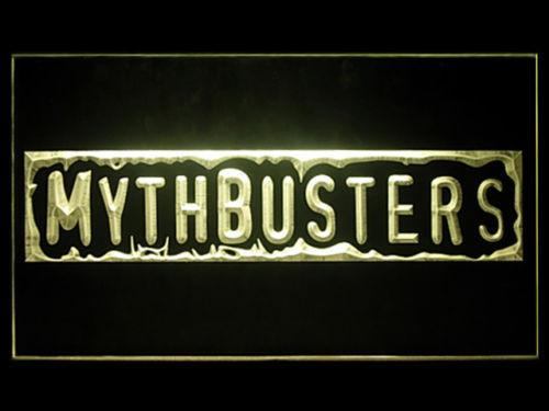 MythBusters LED Neon Sign Electrical - Yellow - TheLedHeroes