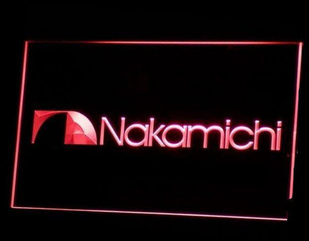 Nakamichi SoundSpace Home Audio LED Sign - Red - TheLedHeroes