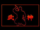 Ninjutsu Shidoshi Bujinkan Dojo Kanji LED Neon Sign Electrical - Red - TheLedHeroes