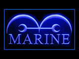 One Piece Marine LED Neon Sign USB - Blue - TheLedHeroes