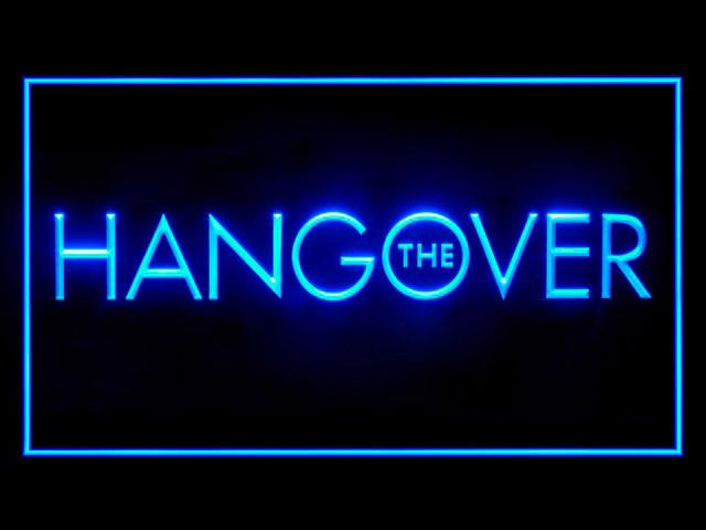 The Hangover LED Neon Sign USB - Blue - TheLedHeroes