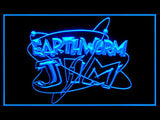 Earthworm Jim LED Neon Sign USB - Blue - TheLedHeroes
