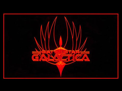 Battlestar Galactica Display LED Neon Sign Electrical - Red - TheLedHeroes