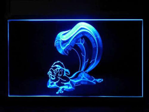 Pepe Le Pew LED Neon Sign USB - Blue - TheLedHeroes
