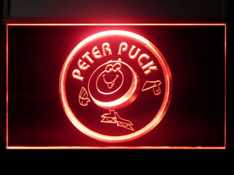 FREE Peter Puck LED Sign - Red - TheLedHeroes