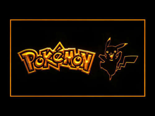 Pokemon Pikachu LED Sign - Multicolor - TheLedHeroes