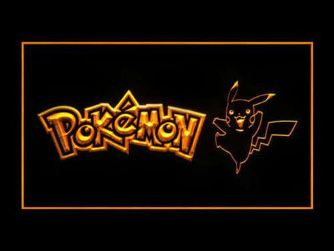 Pokemon Pikachu LED Neon Sign Electrical - Yellow - TheLedHeroes