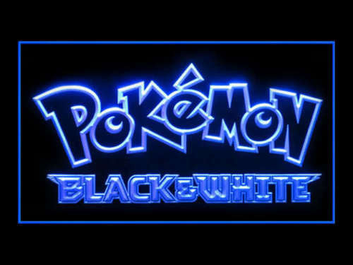 FREE Pokemon Black and White LED Sign -  - TheLedHeroes