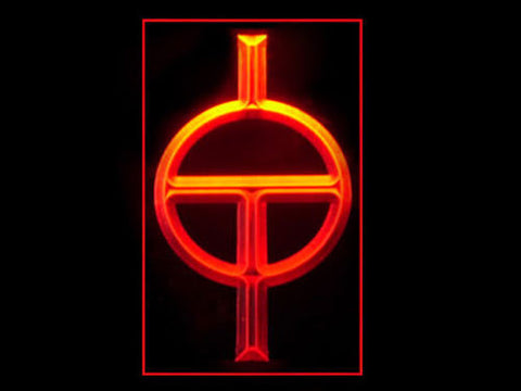 Red Tornado LED Sign - Orange - TheLedHeroes