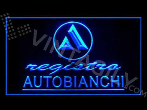 Registro Autobianchi LED Neon Sign USB -  - TheLedHeroes