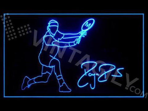 Roger Federer LED Neon Sign USB - Blue - TheLedHeroes