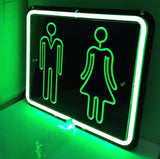 WC Restroom Neon Light Sign 11