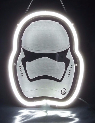 Stormtrooper (2) Neon Light Sign 11"x7" -  - TheLedHeroes