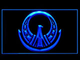 Saint Seiya Athena LED Neon Sign USB - Blue - TheLedHeroes