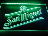 San Miguel LED Neon Sign Electrical - Green - TheLedHeroes