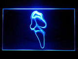 Scream LED Neon Sign Electrical - Blue - TheLedHeroes