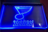 FREE St. Louis Blues LED Sign - Blue - TheLedHeroes