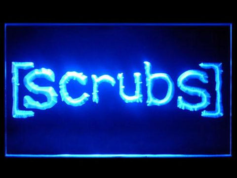 Scrubs LED Neon Sign USB - Blue - TheLedHeroes