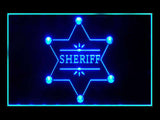 Sheriff Badge LED Sign -  - TheLedHeroes