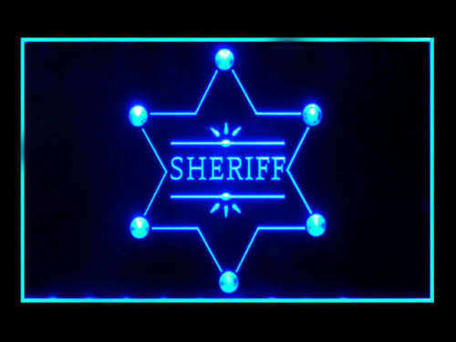 FREE Sheriff Badge LED Sign -  - TheLedHeroes
