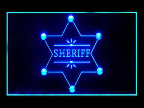 FREE Sheriff Badge LED Sign -  - TheLedHeroes