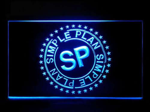 Simple Plan LED Neon Sign Electrical - Blue - TheLedHeroes