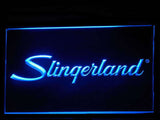 FREE Slingerland Drum Company LED Sign - Blue - TheLedHeroes