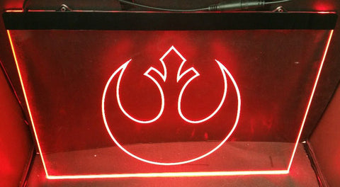 FREE Star Wars Rebel Alliance LED Sign -  - TheLedHeroes