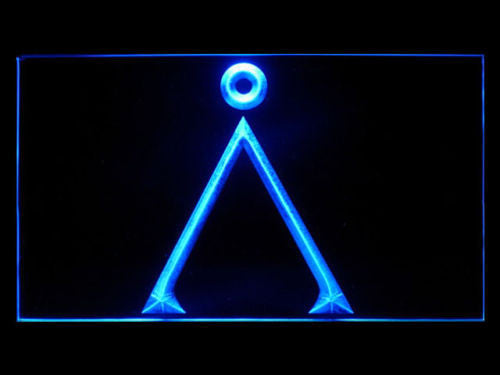 Stargate SG-1 Milky Way Glyphs 2 LED Sign - Blue - TheLedHeroes
