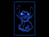Stitch LED Neon Sign USB - Blue - TheLedHeroes