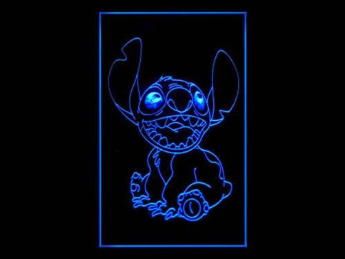 Stitch LED Neon Sign Electrical - Blue - TheLedHeroes