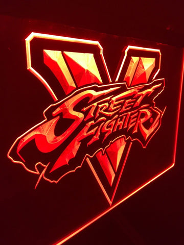 Street Fighter 5 LED Neon Sign USB -  - TheLedHeroes