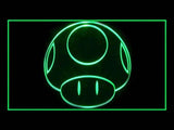 Super Mario Mushroom LED Neon Sign Electrical - Green - TheLedHeroes