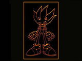 Super Sonic LED Neon Sign USB - Orange - TheLedHeroes