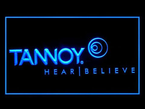 Tannoy LED Neon Sign USB - Blue - TheLedHeroes