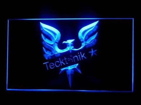 Tecktonik LED Neon Sign USB - Blue - TheLedHeroes
