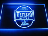 Tetley's Brewery LED Neon Sign USB - Blue - TheLedHeroes