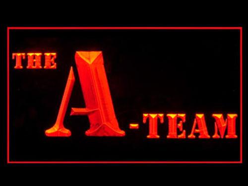 The A-Team LED Neon Sign USB - Orange - TheLedHeroes