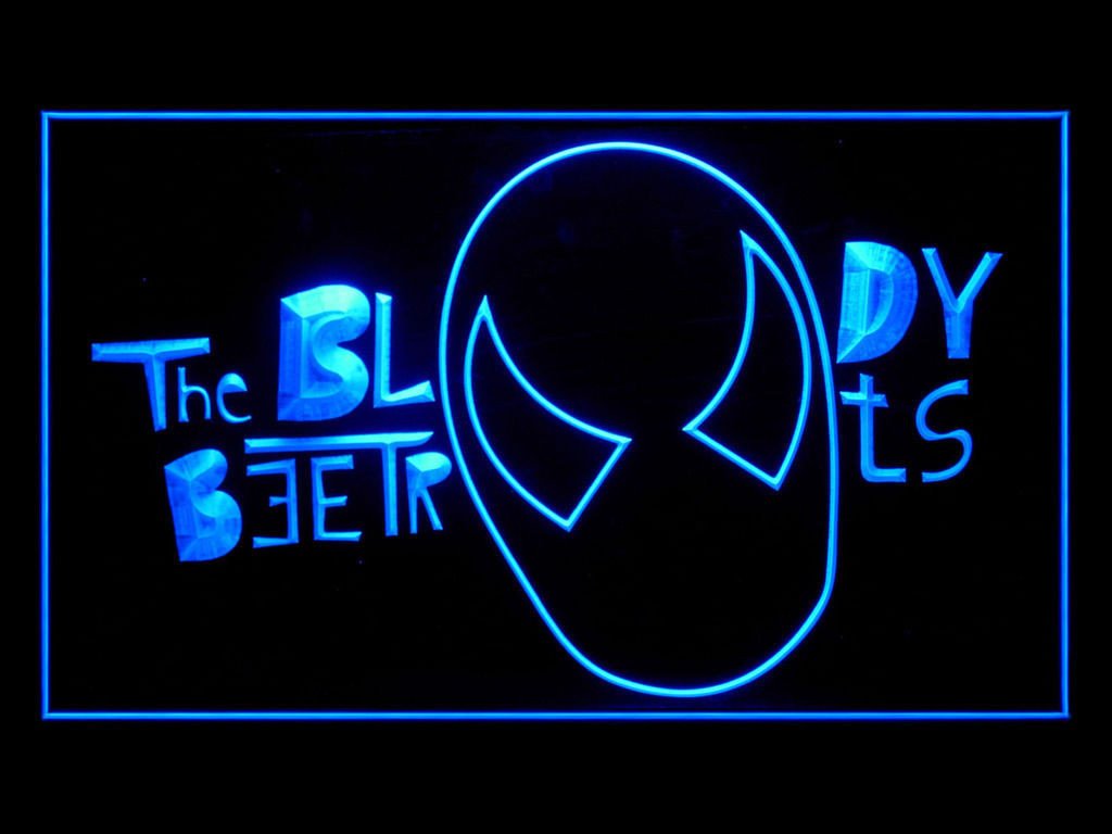 The Bloody Beetroots LED Neon Sign USB - Blue - TheLedHeroes