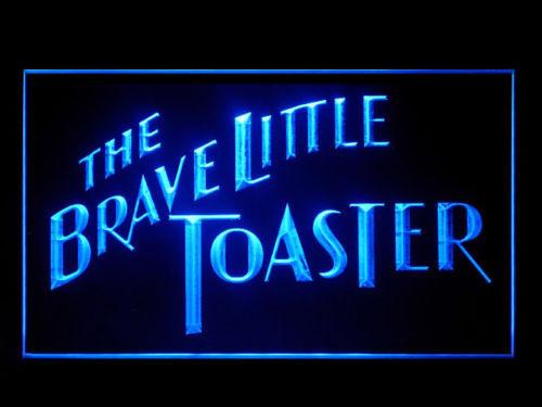The Brave Little Toaster LED Neon Sign USB - Blue - TheLedHeroes