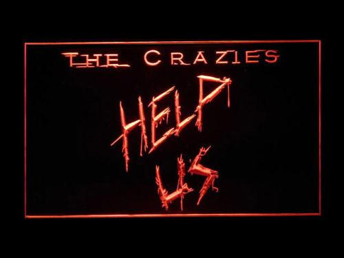 The Crazies LED Neon Sign USB - Red - TheLedHeroes
